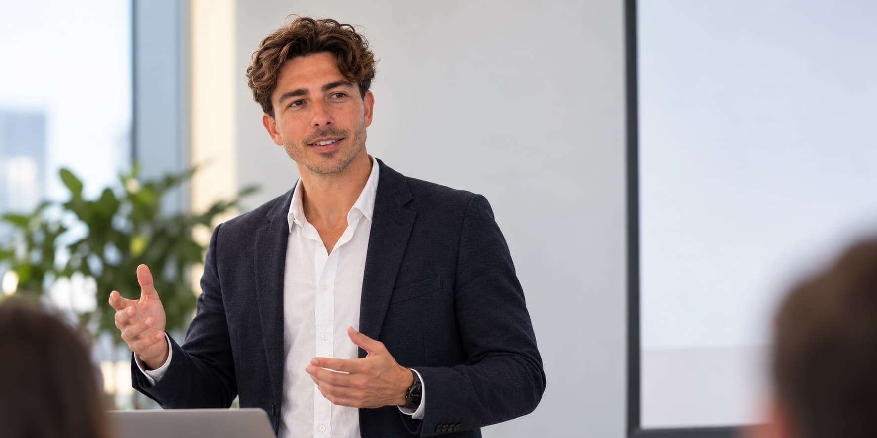 Ruud Juffermans presenteren.